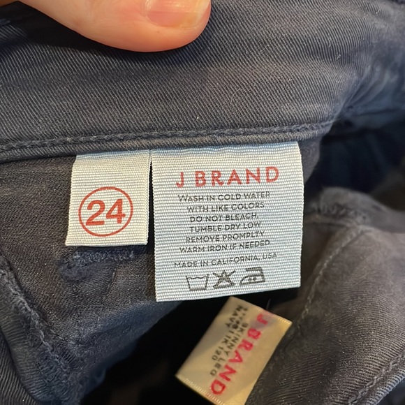 J Brand luxe twill skinny jean navy - Picture 6 of 6